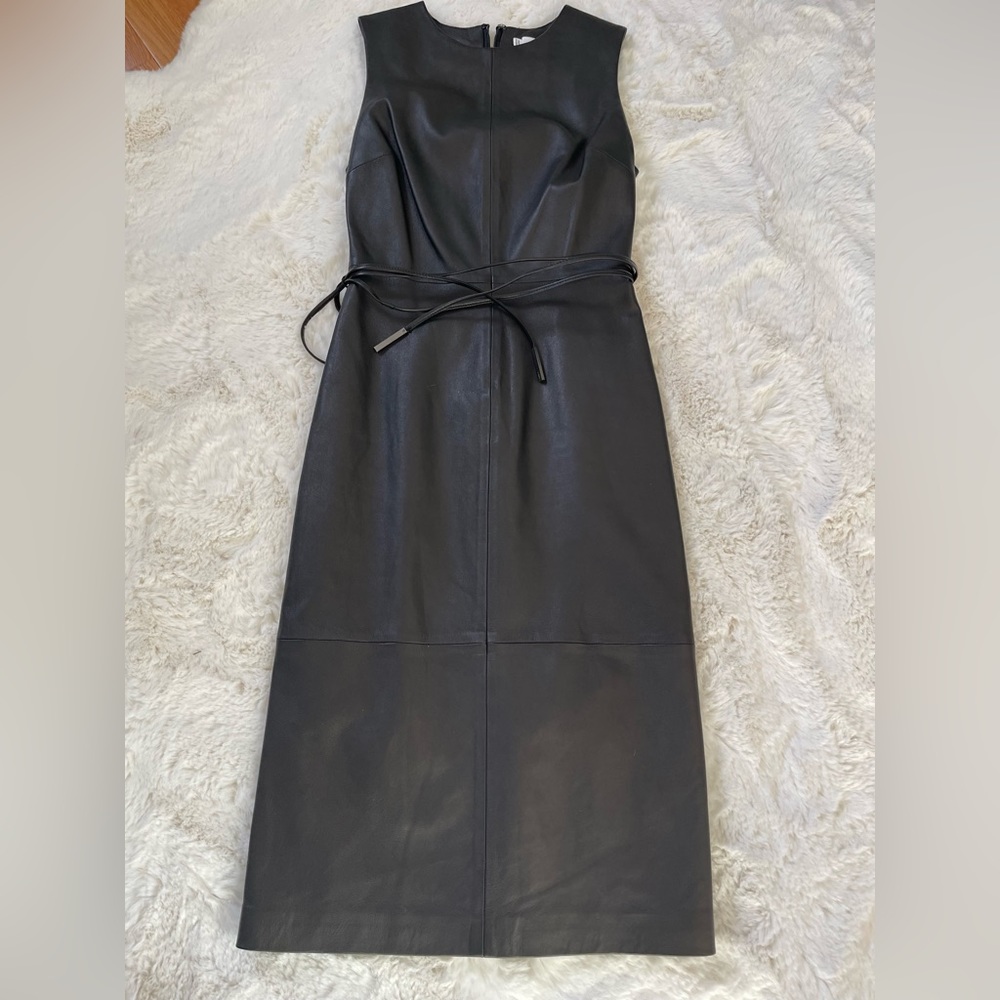 Vince Leather dress